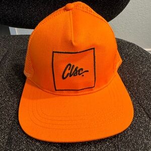 Orange Clsc trucker hat
